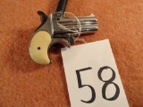 “Mississippi” Derringer 38-Spl., Made in Germany, Nickel Plated, SN:5643 (Handgun)