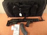 Century Arms AK, Bullpup 7.62x39 w/(5) 30-Rd. Mags & Soft Case, SN:6P7508250