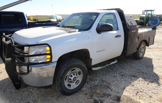 2011 Chevy Duramax Automatic w/142,390 Miles, Pronghorn Flatbed & Tool Boxes