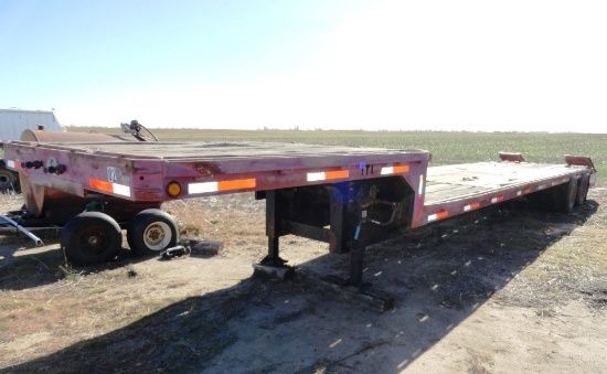 ITI 40’ Drop Deck Trailer w/Beavertail & Folding Ramps