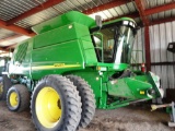 JD 9750 STS Combine, Duals, 4703 Eng. Hrs. 3746 Sep. Hrs., 42” Duals, (2) Sets Concaves, SN:S691198