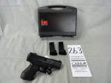 H&K VP9, 9mm/NS, SN:232-003212 (Handgun)