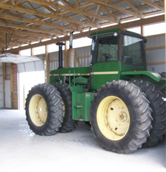1981 John Deere 8640 with 50 Series Engine, 18.4 X 38 Tires, 3-Pt. & PTO