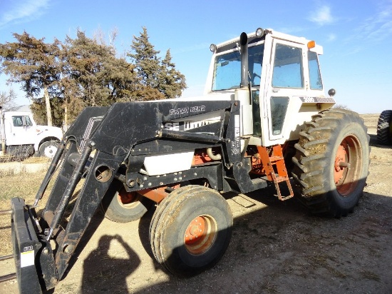 2090 Case w/GB 760 Loader, 3-Pt., PTO, 20.8x38, 8519 Hrs., New Engine 5-6 Years Ago