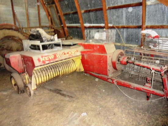 275 NH Wire Tire Baler, PTO