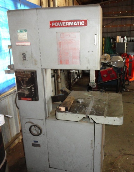 Powermatic Vertical Band Saw Model 87 (3 Phase w/Extra Blades