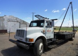 1992 International 6-Speed, 360 In-Line Cummins Winch Truck w/(2) Winches, 67,825 Miles