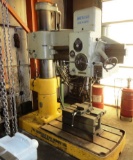 American Hole Wizard 4’ 11” Column Radial Arm Drill Press (3 Phase)