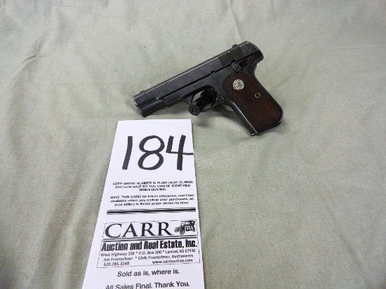 Colt .32 Auto, SN:510752 (Handgun)