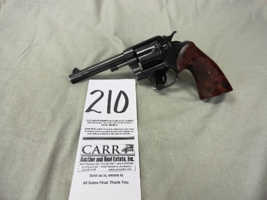 Colt .45 New Service Revolver, SN:134721 (Handgun)