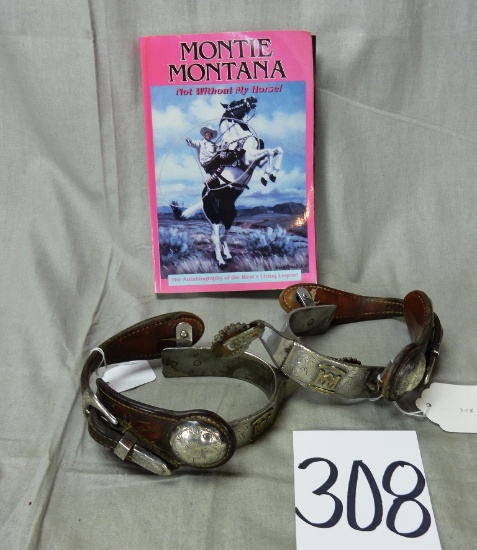 Monte Montana Spurs (Kelly Marked) w/Book (IA)