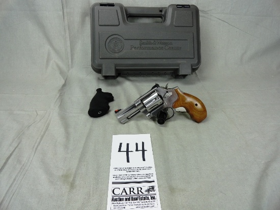 S&W 686, 357, NIB/Never Fired, Stainless, 2.5” Bbl., Rubber Grips, 7-Rds.,