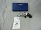 Colt King Cobra, 357, Blue Plastic Case, Stainless, 4” Bbl., Rubber Grips,