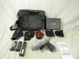 Ruger 9mm Auto P85MKII, (4 High Cap Clips) NIB w/Holster & Shooting Bag, SN