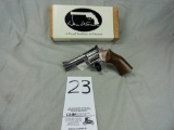 Dan Wesson 715, 357, Org. Box, Stainless, 4” Bbl., Wood Grips, Monson, MA,