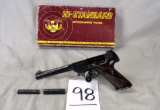 High Standard Olympic Target Model, 6¾”  Bbl., (2) Bbl. Wts., Original Matc