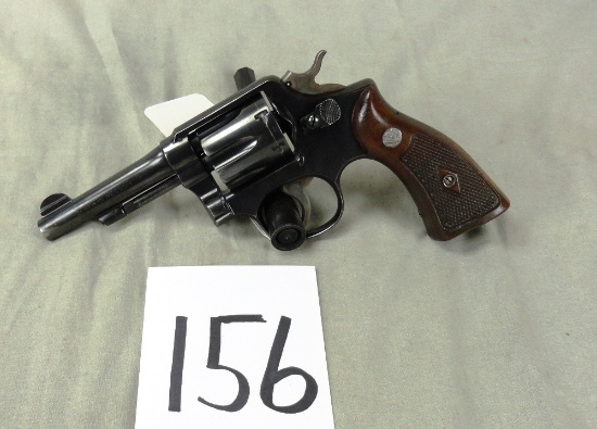 S&W Pre-Model 10, 38-Spl., 4” Bbl., SN:186369 (Handgun)