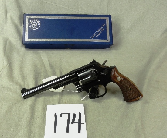 S&W K22 Masterpiece, 6” Bbl. w/Box SN:K307805 (Handgun)