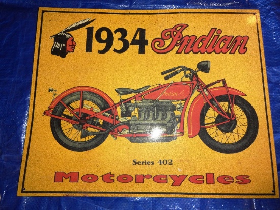 1934 Indian Reproduction, 16" x 13"