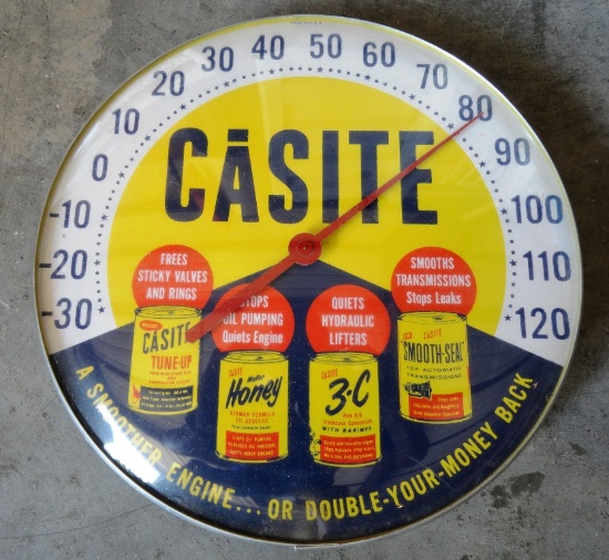 Casite Thermometer (oil can) 12"