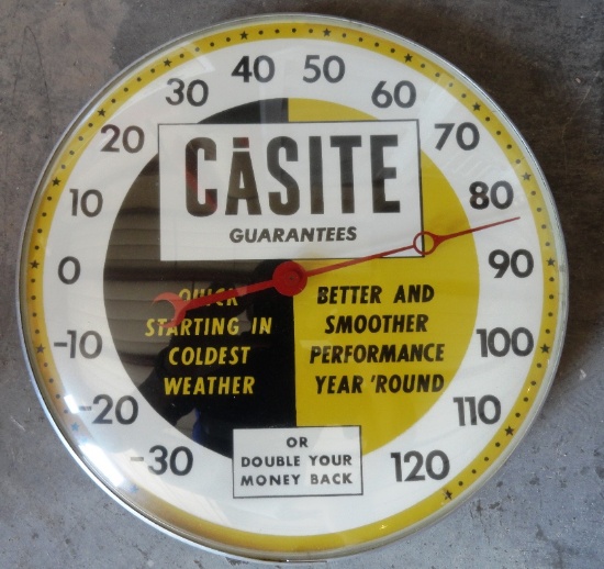 Casite Guarantees, 12" Thermometer