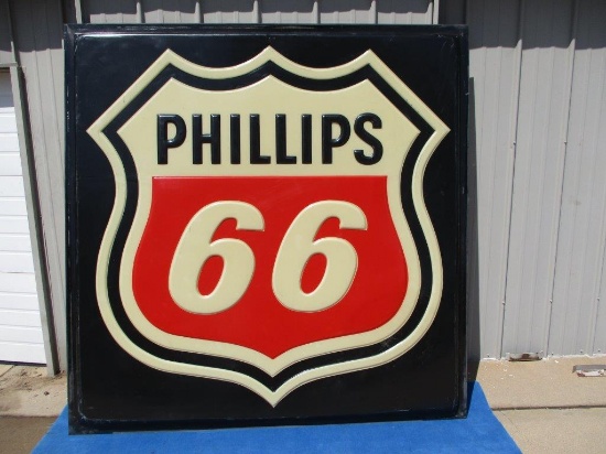 Phillips 66 Translucent Embossed Sign Panel 7' x 7'