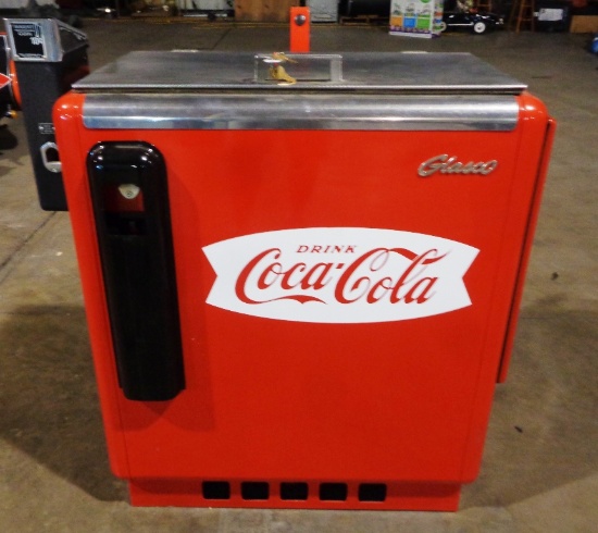 Coke Cooler, Restored