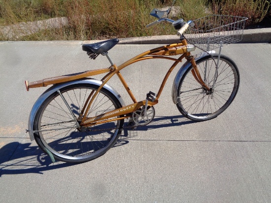 Vintage Men’s Huffy Bicycle, Original Paint, Original Headlight