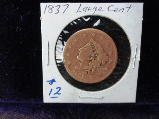 1837 Large Cent