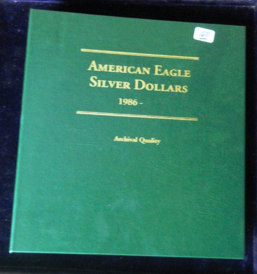 U.S. American Eagle Dollar Book 24 Coins 1986 – 2014