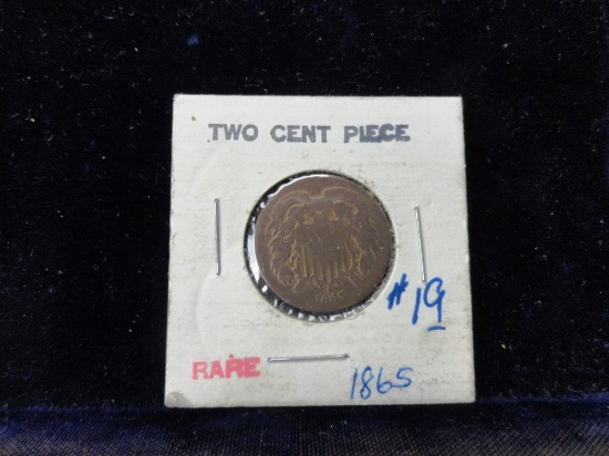1865 2-Cent Pc.