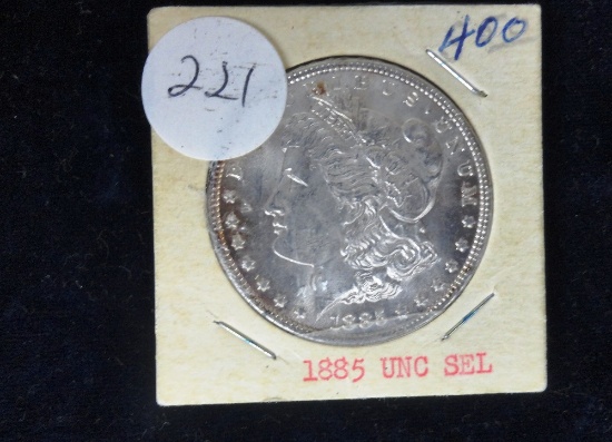 1885 Unc. – Select Morgan Dollar