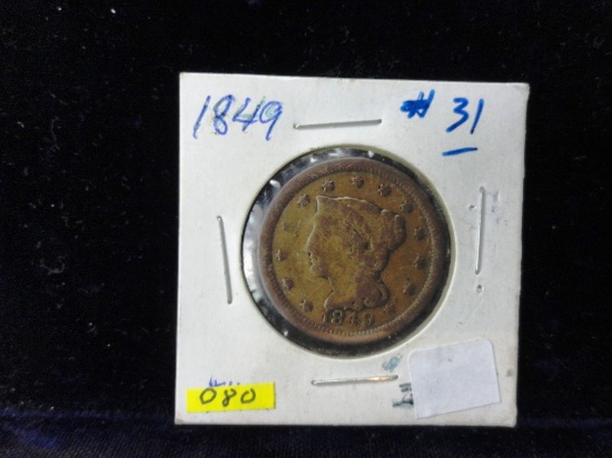 1849  Large Cent