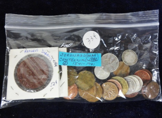 Misc. Tokens & Canadian Coins