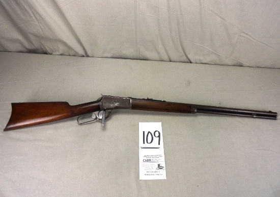 Winchester 92, 25-20 Cal., 24” Bbl., Blue, SN:444436