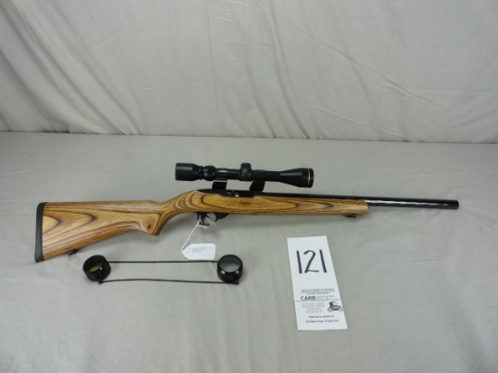 Ruger 10-22 Carbine, .22-Cal. w/Bull Bbl. & Scope, SN:25813898