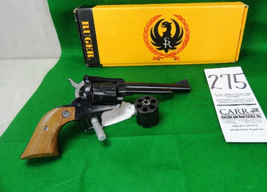 Ruger New Model “Blackhawk” .357-Mag Revolver, 6½” Bbl., SN:36-26719, NIB (H