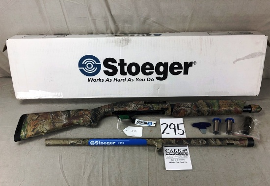 Stoeger P350 APG Camo, 12-Ga., 3½” Chamber Shotgun, 28” Bbl., SN:14111111, NIB