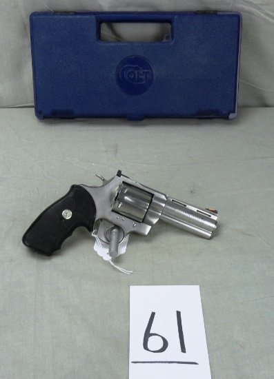 Colt Anaconda .44 Mag, 4” Bbl., Stainless Steel w/Box, SN:MM17228 (Handgun)