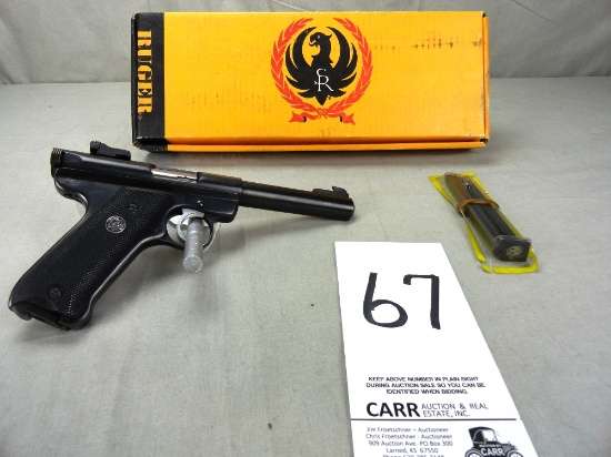 Ruger MKII Target .22 w/Box, SN:1819386 (Handgun)