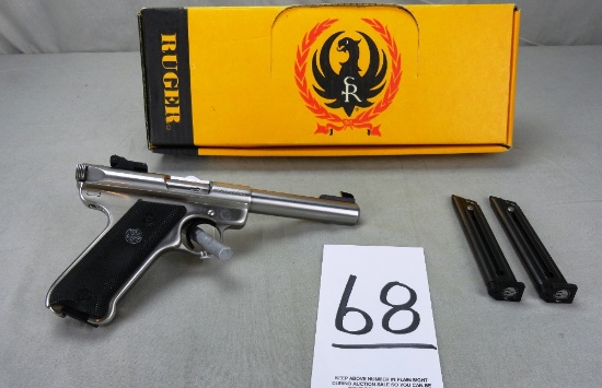 Ruger MKII Target .22 w/Box, SN:21384951 (Handgun)