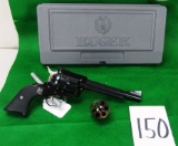 Ruger New Model Blackhawk Convertible 357/9mm, 6½” Bbl., SN:3858900 in Hard
