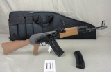 Kalashnikov AK-47 22LR, 2-Mags, Wood Stock & Soft Case, SN:A347585