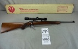 Ruger 77-22, .22 LR, Bolt Action w/Apollo Scope, SN: 700-53839 with Box