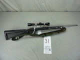 Ruger All-Weather 77/22 Stainless Steel, 22LR w/Black Synthetic Stock & Sli