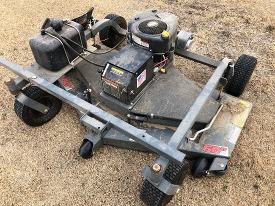 Swisher 60” Pull-Type Mower w/14.5HP Power Built, 500cc Engine