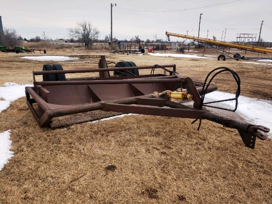 12’ St. John Welding Carry-All Scraper, 4½’ Pan