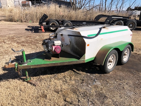 600-Gal. Palmer Fuel Trailer (Gas Engine)