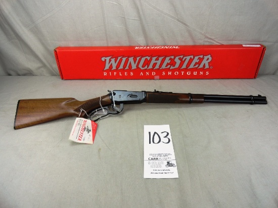 Winchester M.94 Legacy 45 Long Colt Cal., Box, Hang Tags, Deluxe Wood, SN:6285250