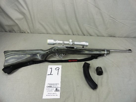 Ruger M.10/22 Carbine, 22LR w/Simmons Scope & (3) Mags, SN:240-35782